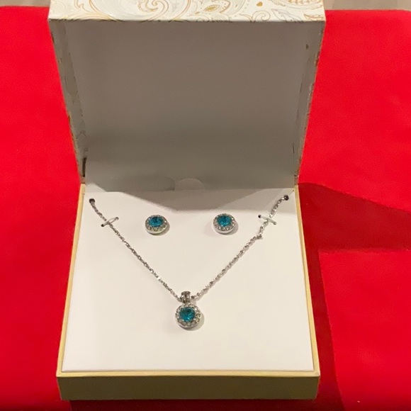 NWT Charter Club Necklace & Earrings Set - Picture 2 of 4